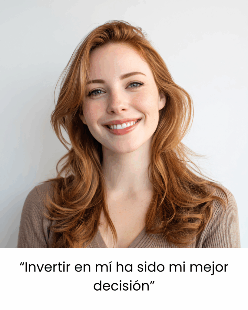 Home invertir en mí ha sido mi mejor decisión